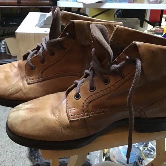 EARTH SPIRIT women’s ankle boots sz 6 TAN - Picture 2 of 9